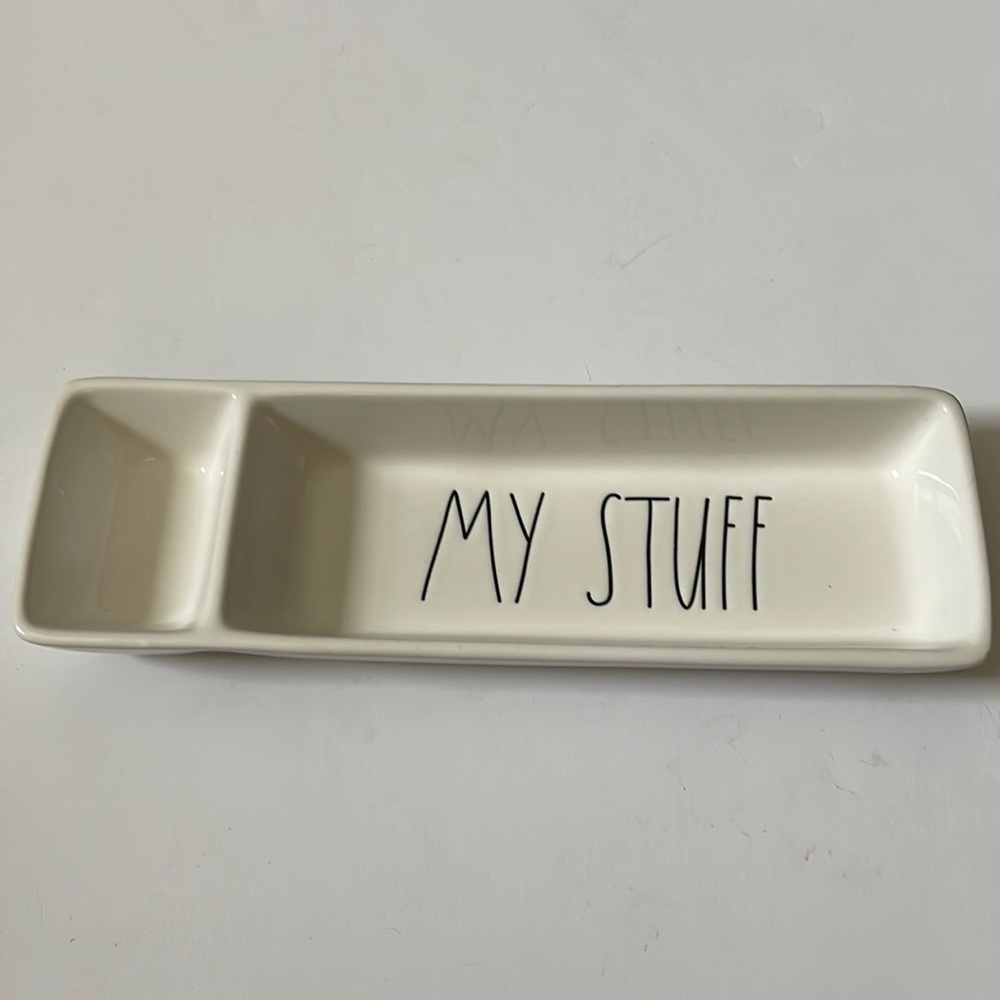 Rae Dunn my stuff desk organizer